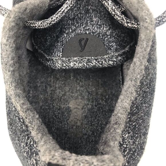 Allbirds Mottled Gray Wool Runner Lace Up Athletic Sneakers - Picture 11 of 14